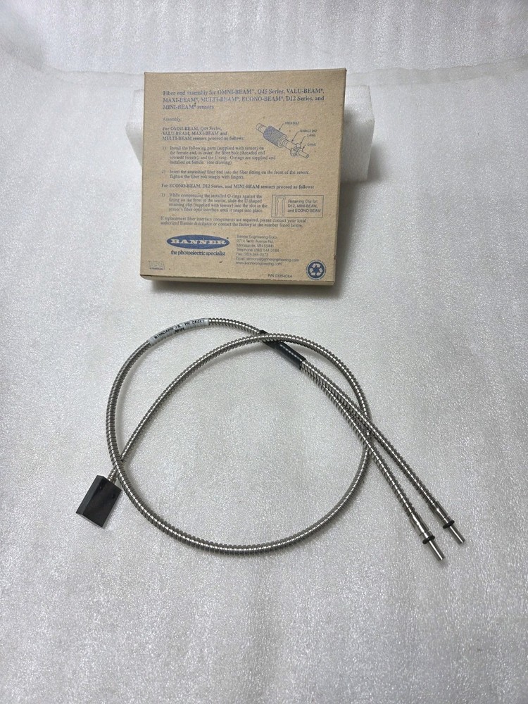 Banner Engineering BR13S High Temperature Fiber Optics Cable