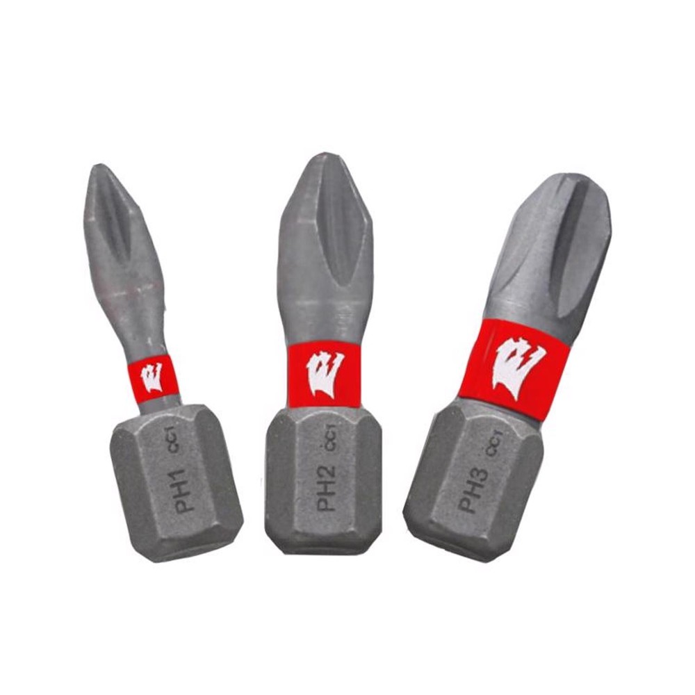 Diablo DPHV1-S3 Assorted Pack Phillips Head insert Bit Set 1 in.