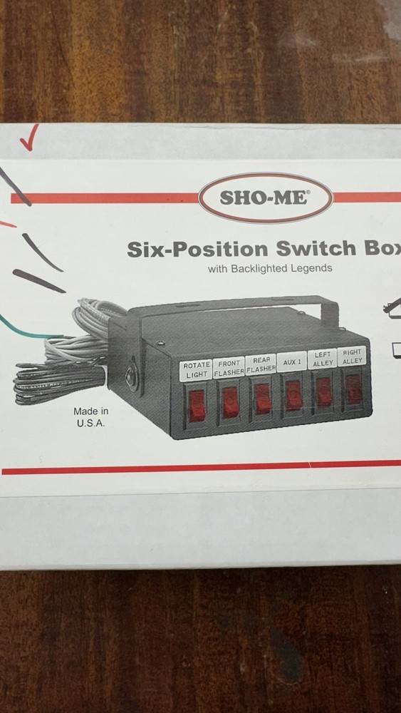 Sho-me 05.6000 Switch Box Six Function