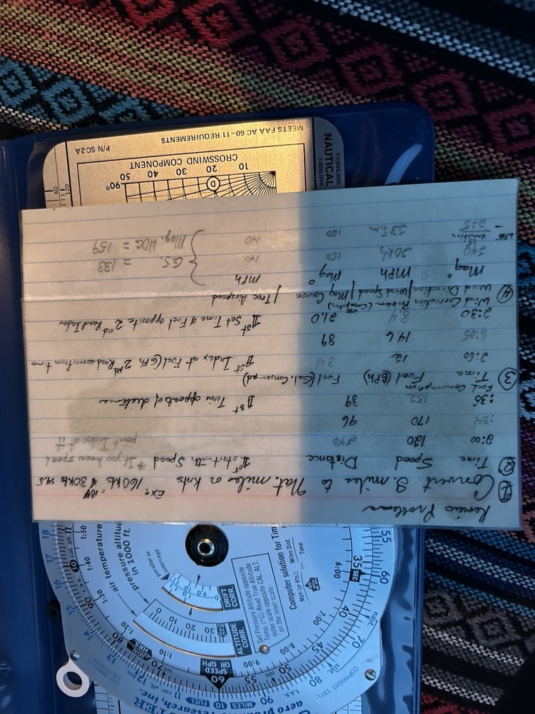 sporty's e6b electronic flight computer