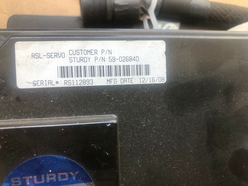 Genuine RSL-Servo Sturdy Controller-Peripheral-Circuit Component P/N 59-02684D