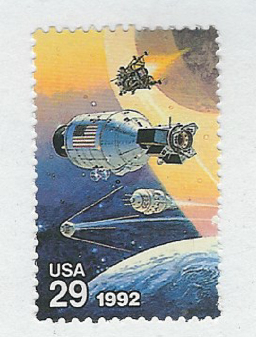 Scott #2633 ... 29 Cent.... Space...4 Stamps