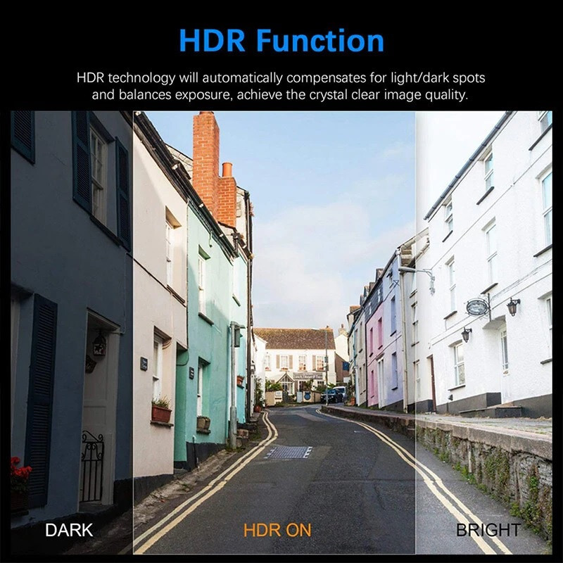 3in Dash Cam Car DVR Video Recorder G-Sensor Front Inside Camera Loop Recording