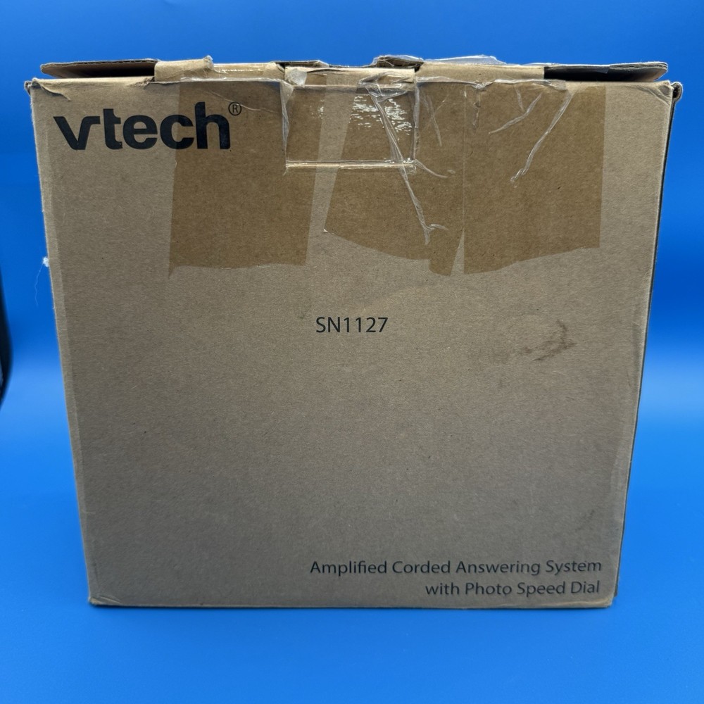 VTECH SN1127 Amplified Corded Answering System (open Box New)