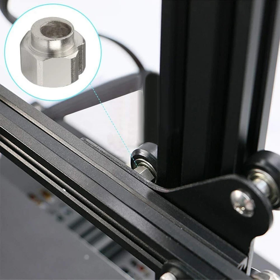 20pcs 3d Printer Eccentric Nut Eccentric Spacer Eccentric Nut Ender 3 5mm Bore E