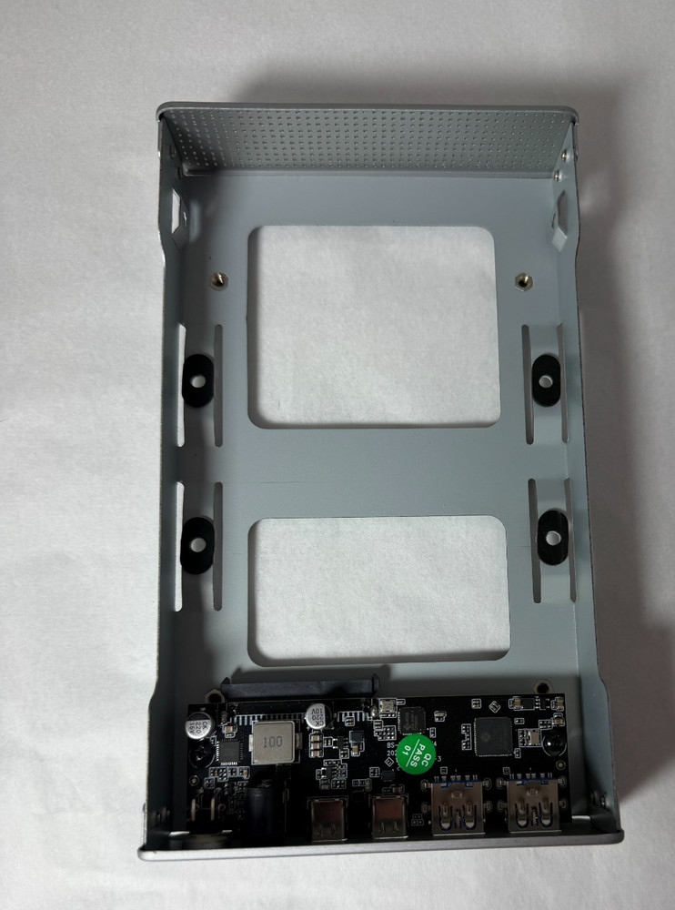 Osentrix Storage External Hard Drive Enclosure - Gray Model GX100