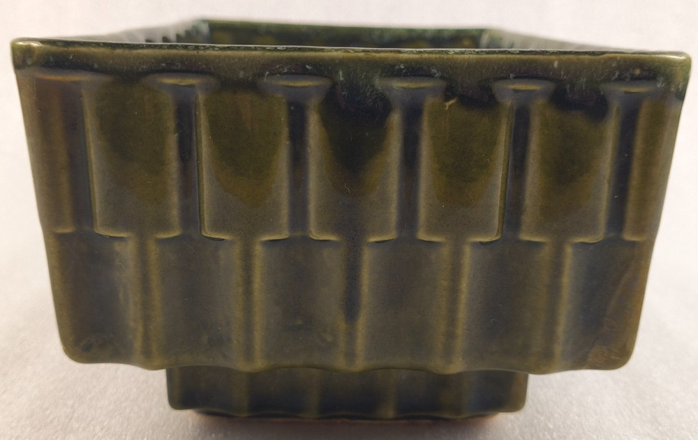 Cookson Mid-Century CP-338 Dark Green w/trim Rectangular Planter