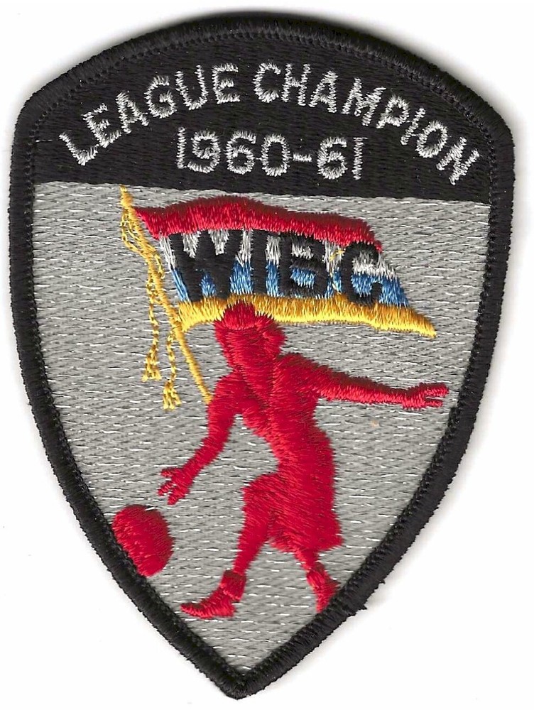 1960-1961 WIBC League Champion Patch