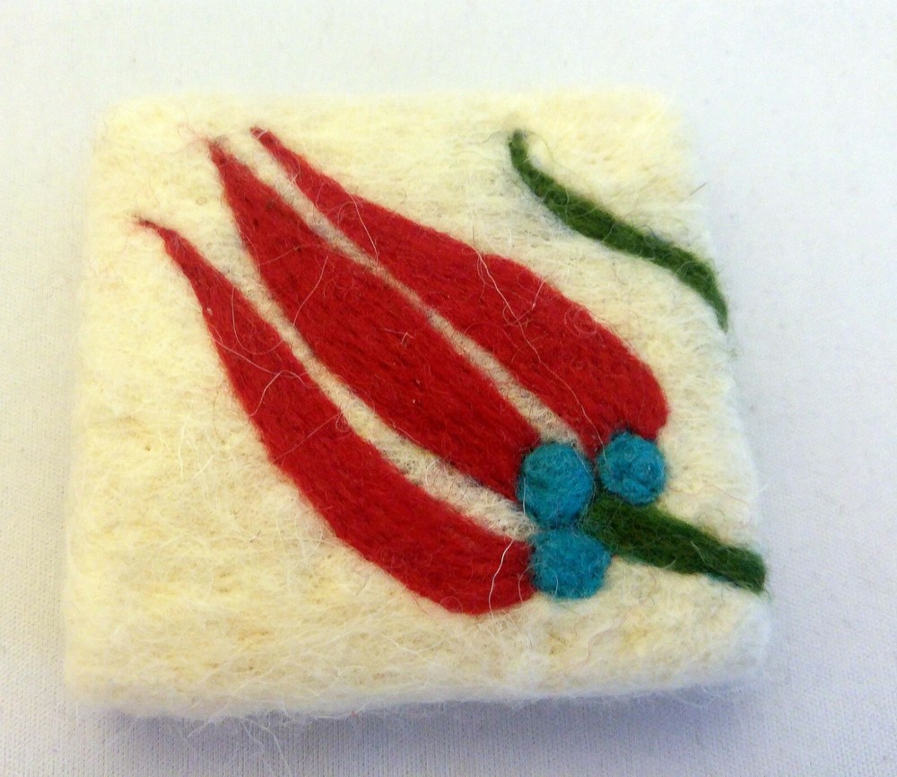 Needle Felted Soap Bar Decorative Handmade