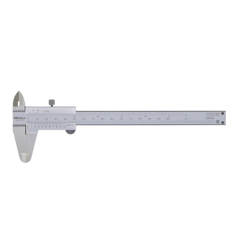 Vernier Calipers Stainless Steel, For Inside, Outside, Depth & Step Measurements