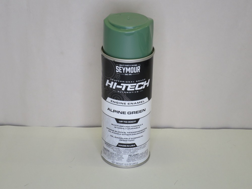 EN-60 Seymour Hi-Tech Engine Paint Alpine Green 12oz Can