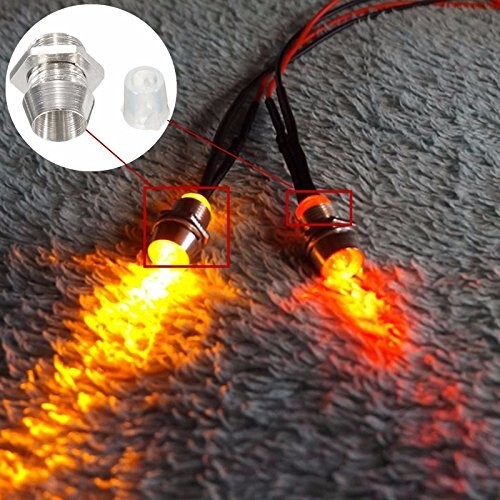 Sturdy 25-Pack Copper LED Bezel - Waterproof - Simple Installation - 5mm