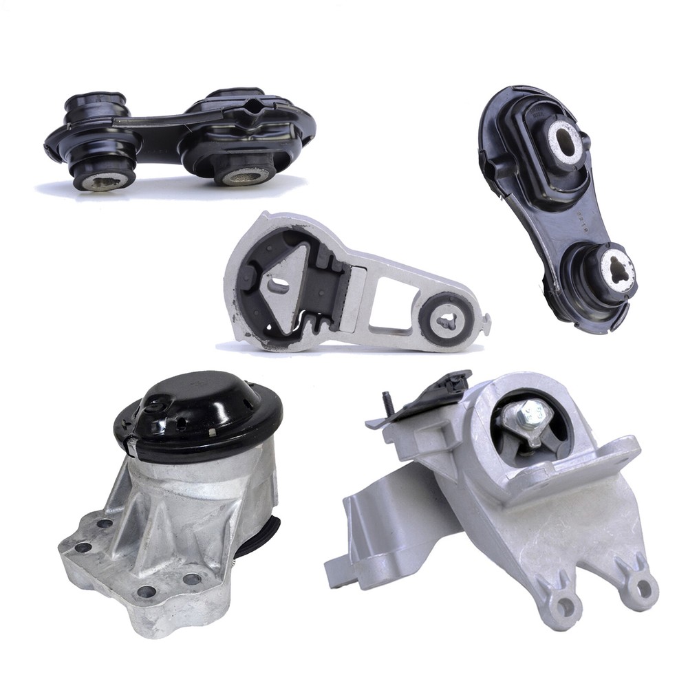 Engine, Trans & Torque Strut Mount Set 5PCS. 2014-2016 for Ford Explorer 3.5L