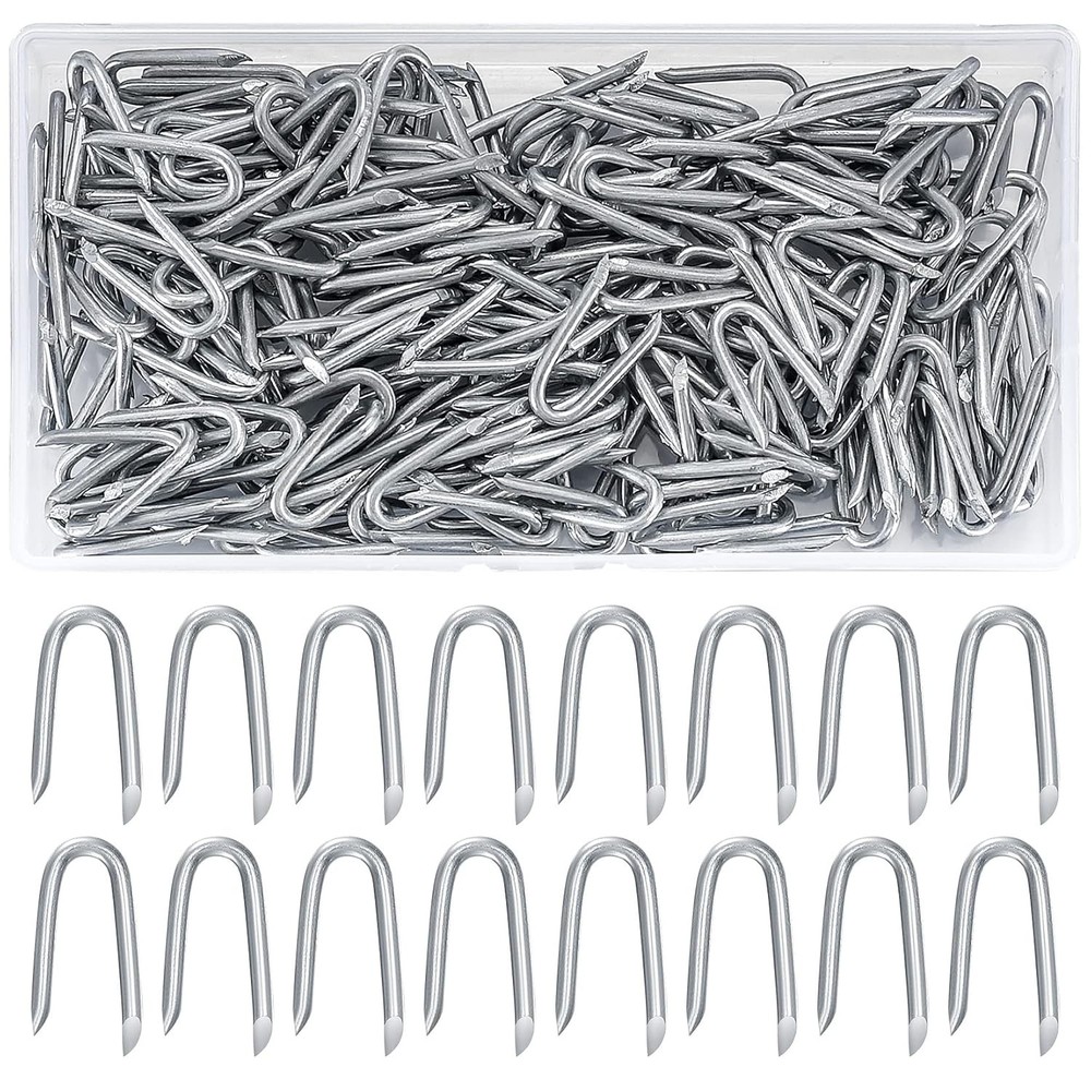 Galvanized Steel Fence Staples U Shaped Fasteners