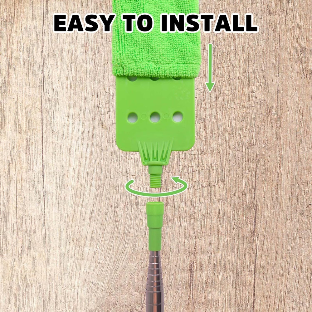 Retractable Gap Dust Cleaner under Appliance Cleaning Tool, Flat Duster for und