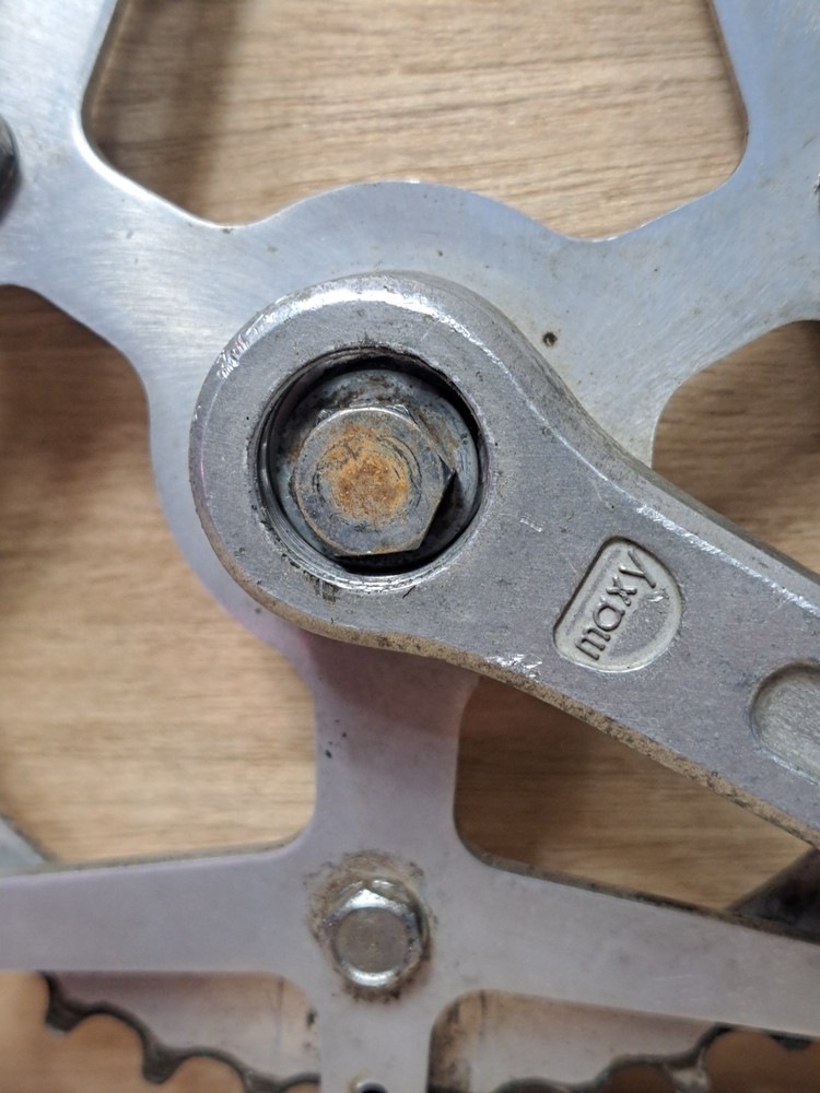 Maxy Right Side Only Crank Arm / 52t - 40t / Bolt & Cap / ISO Spindle