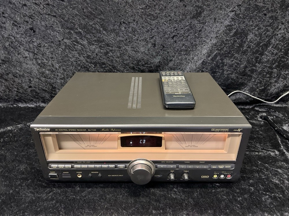 Vintage Technics SA-TX30 High End AV Control Stereo Receiver Master Reference