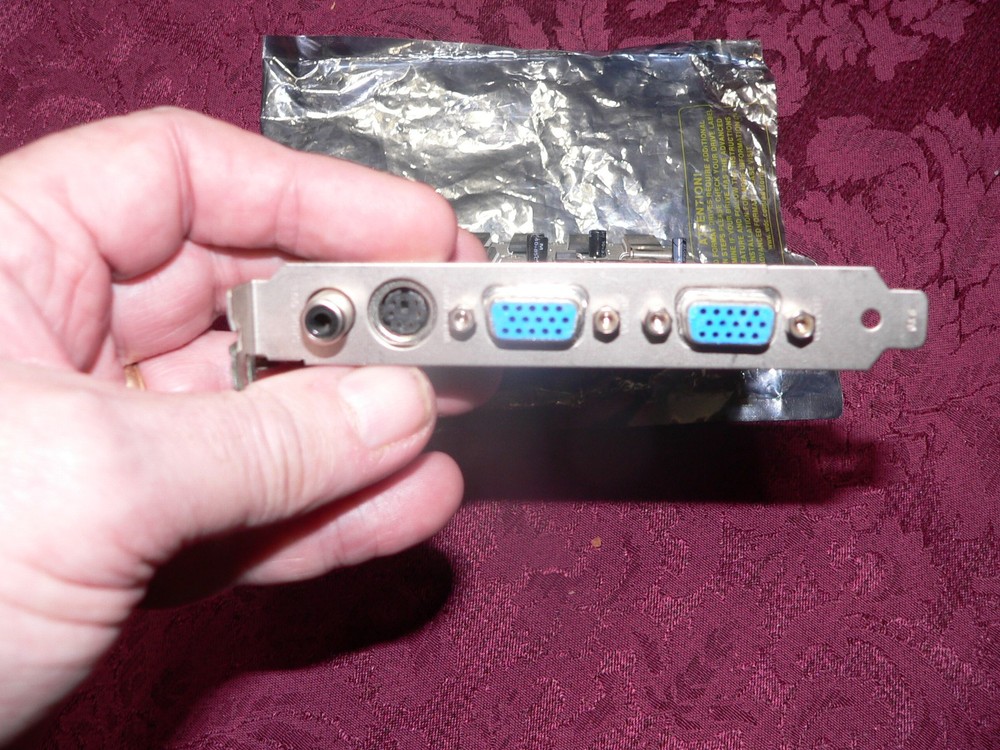 Creative Labs PCI Video Card DXR2 DVD Decoder Dual CT7120