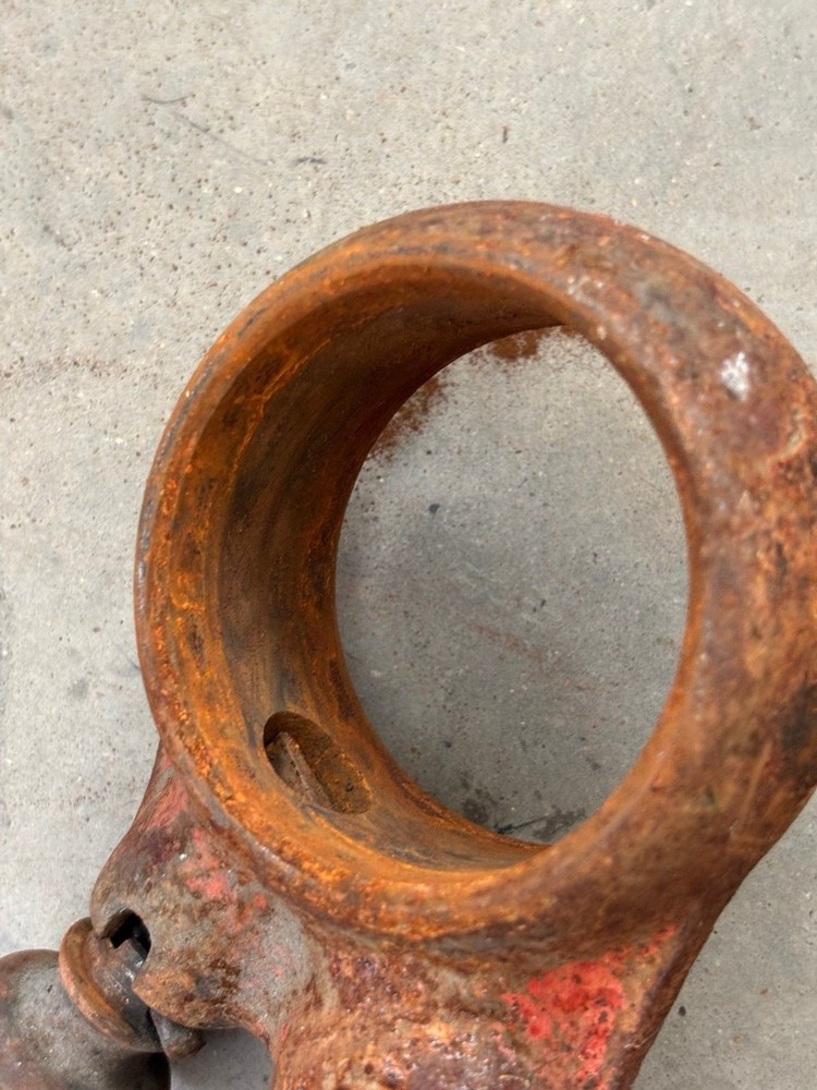 Ridgid Pipe Threader Die Holder With Handle & 3/4 Die Used