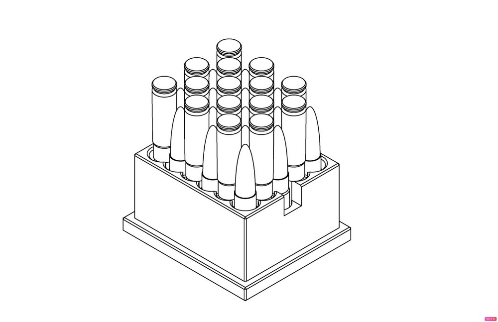7.62 x 39 Fast Loading Tray for Filling REPACKBOX® Ammo Boxes