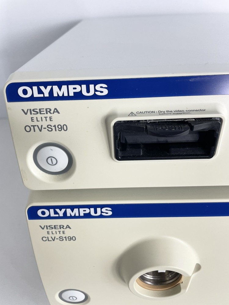 Olympus CLV-S190 and OTV-S190 Light source and Video Processor