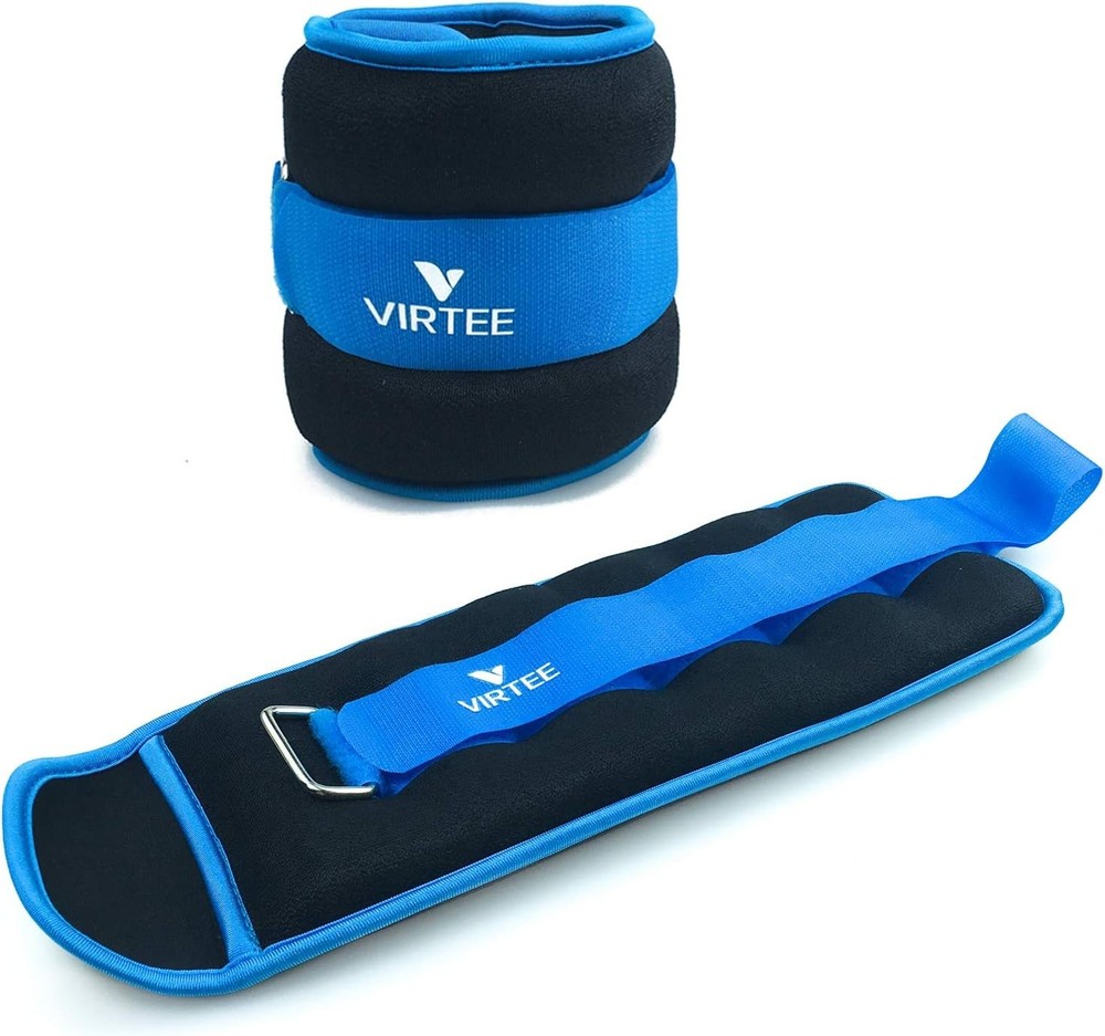 Ankle/Wrist 8 lbs ( 4 per ankle ), 8 pair (4 each), Light Blue