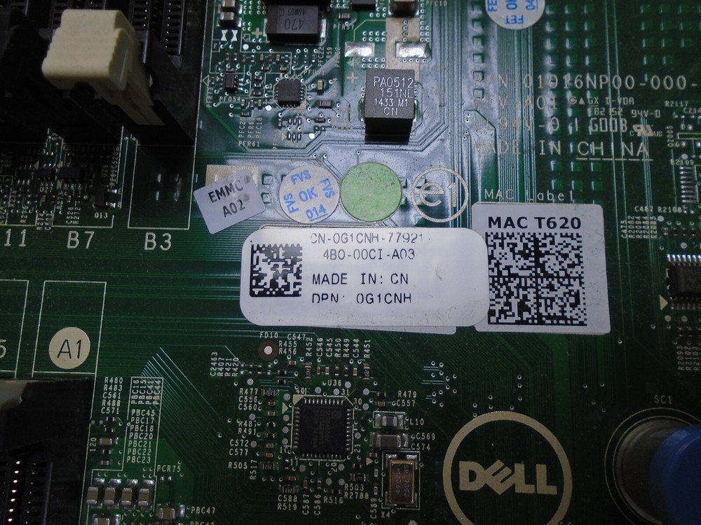 Dell G1CNH PowerEdge T620 Server Motherboard
