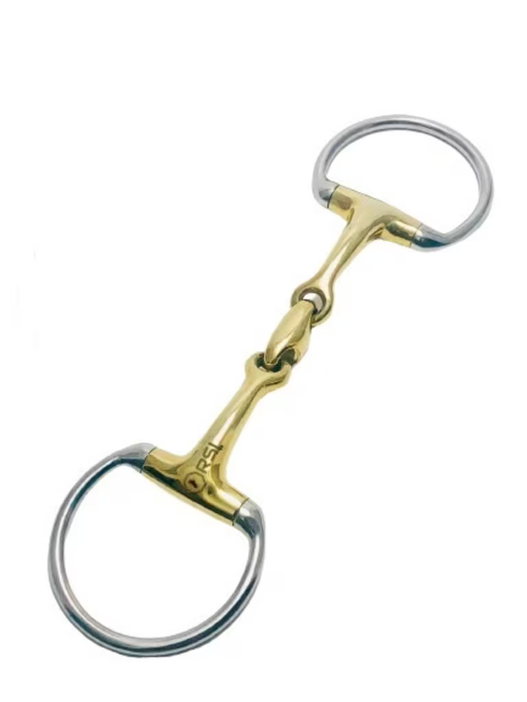 Eggbutt Lozenge Snaffle Bit - Snaffle Horse Bit.