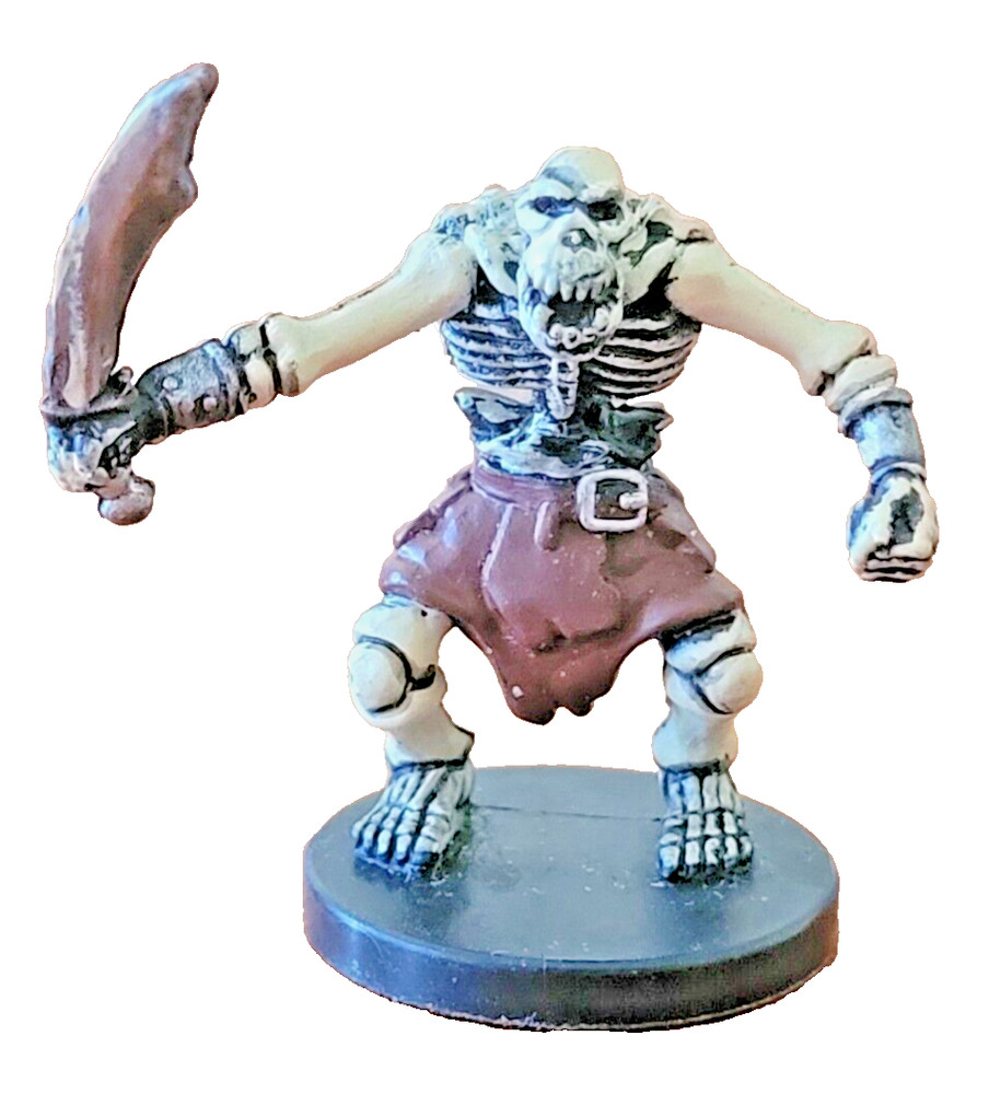 Orc Skeleton - Underdark # 55 C - D&D Miniatures - No stat card.