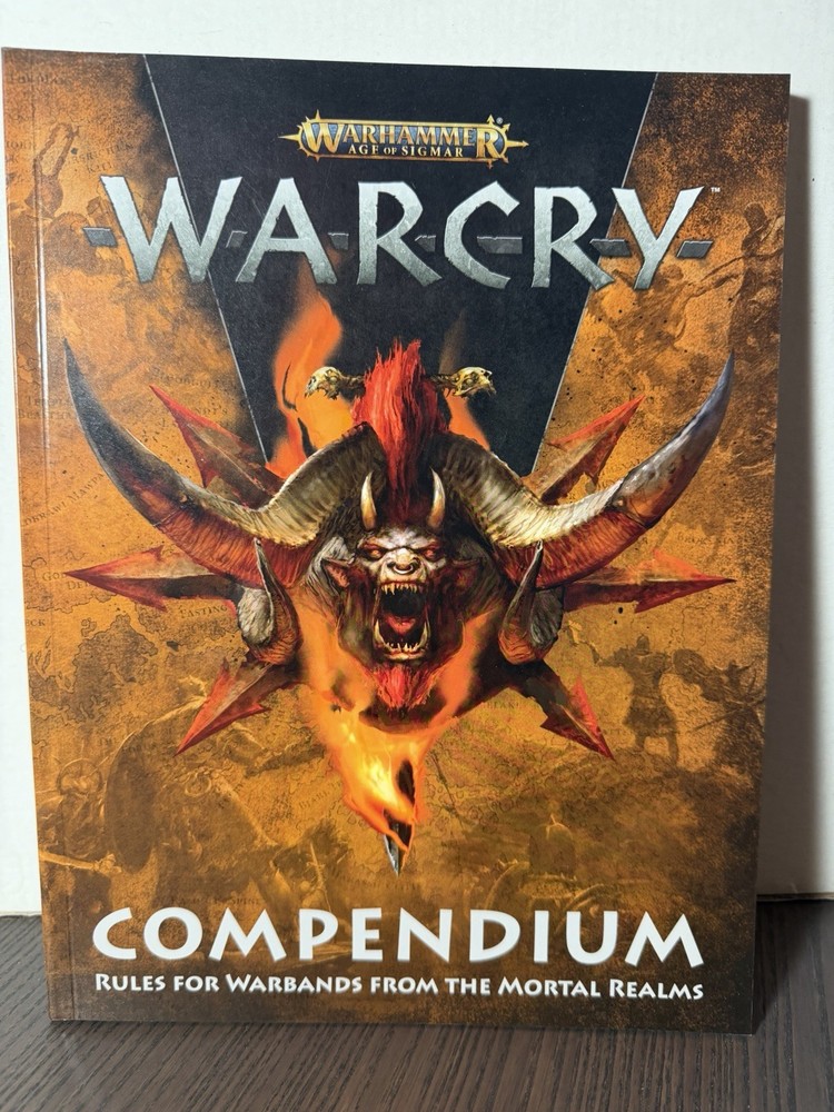 Warcry Compendium Book Warhammer AOS