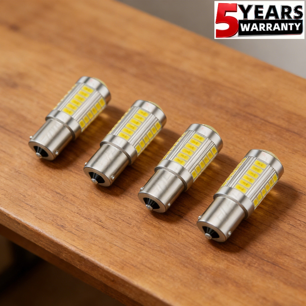 4x LED light bulbs for Deere E110 E100 E120 E130 E140 headlights lights mower