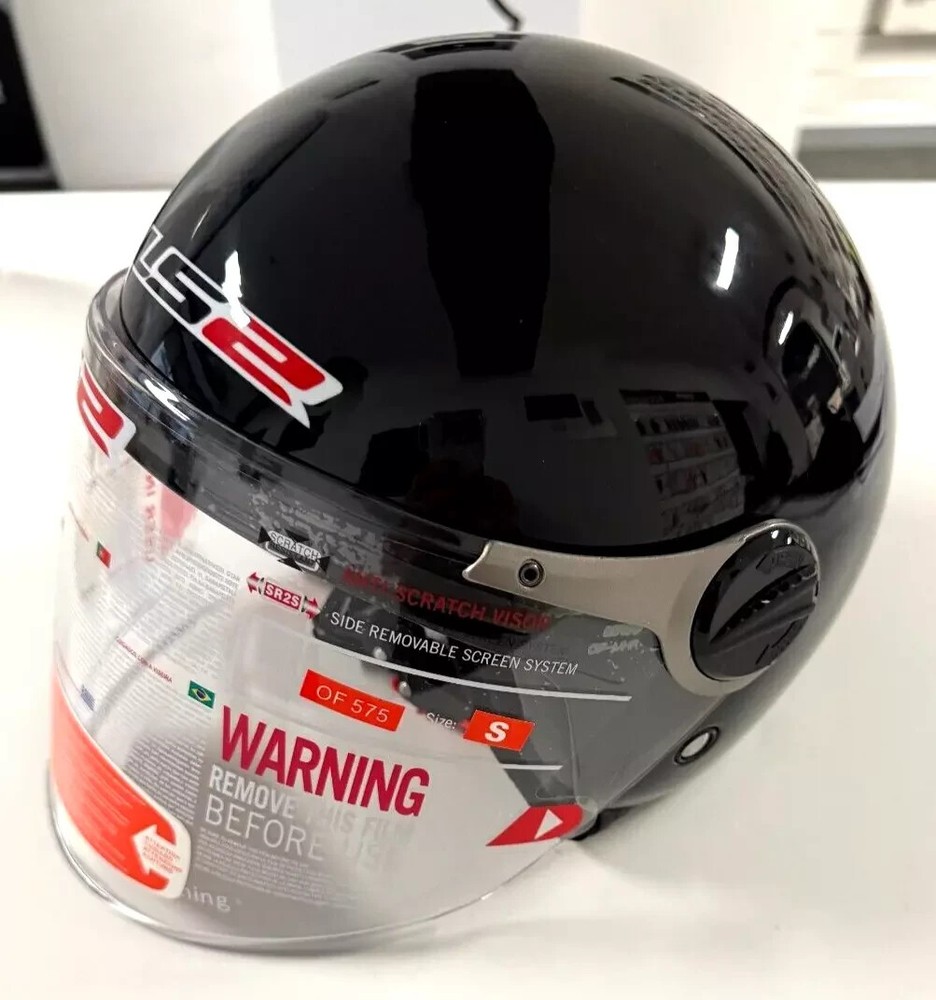 Baby Jet Helmet LS2 Size S Black