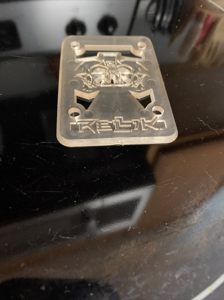 Vintage Rellik Skateboards 3mm Clear Shock Pad