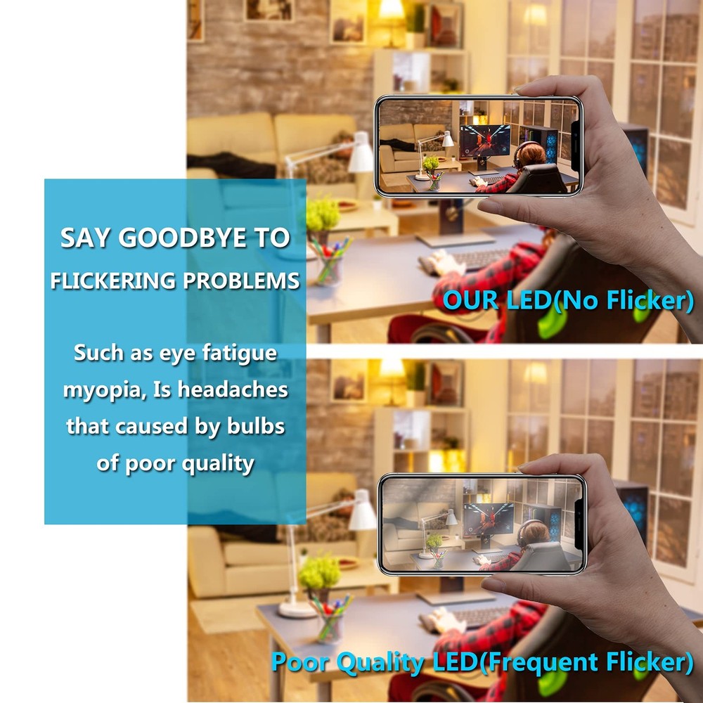 3-Way Led Light Bulbs 30 70 100 Watt Equivalent Warm White 3000K, Perfect for...