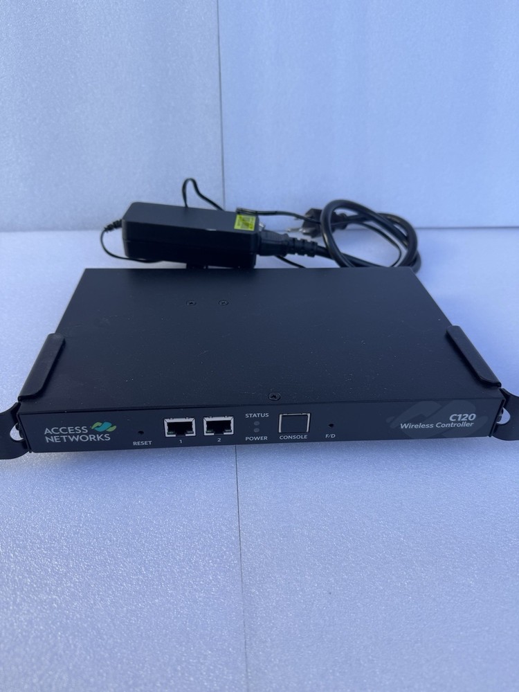 Access Networks C120 Wireless Controller - Power Cable & Rack Ears - Pre-owned