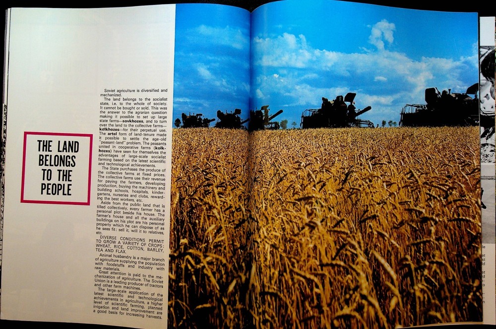 Soviet Union 1970 Soviet Pavilion Book USSR