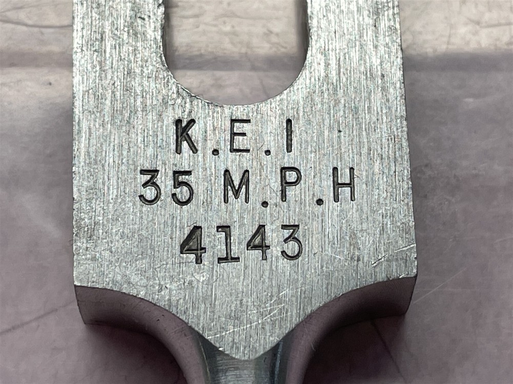 KEI 35MPH SPEED RADAR TUNING FORK AS-IS 4143