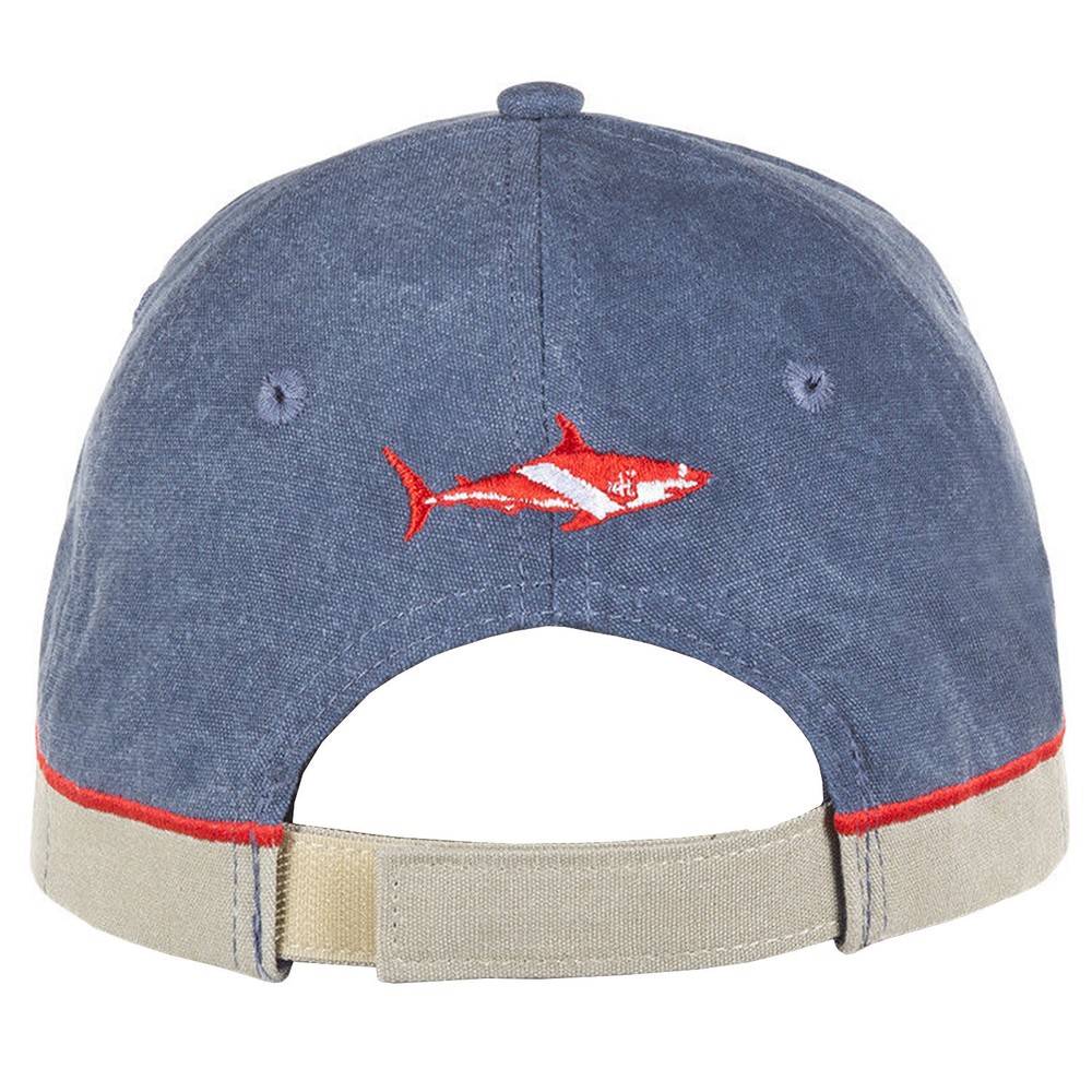 Trident Embroidered Scuba Diver Blue Denim Hat