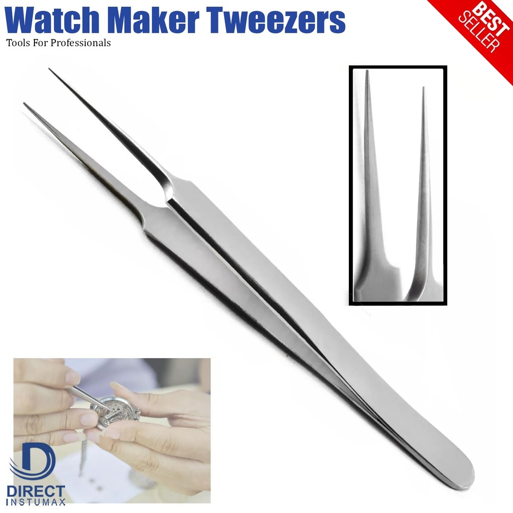 False Eyelash Extension Tweezers Applicator Tool Volume Lashes Mirror Inspection