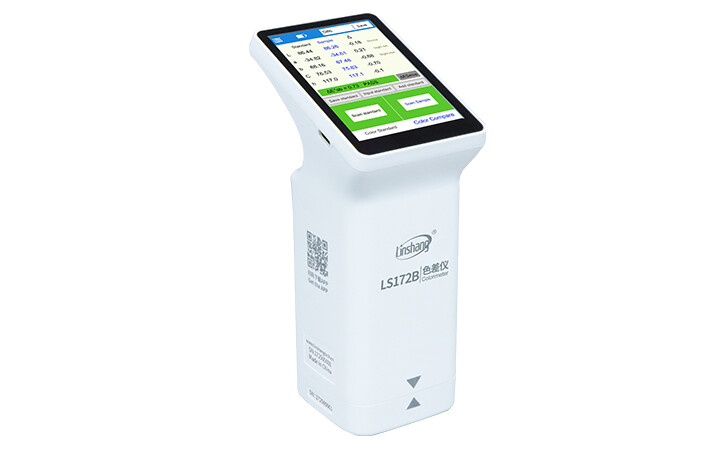Smart Touch Screen Colorimeter Color Difference Analyzer 45/0 8mm Mobile App