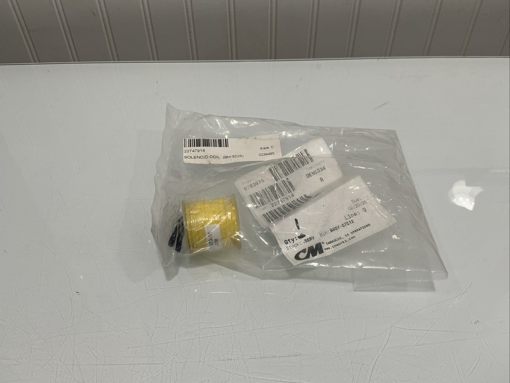 CM Solenoid Coil Assembly 22747914