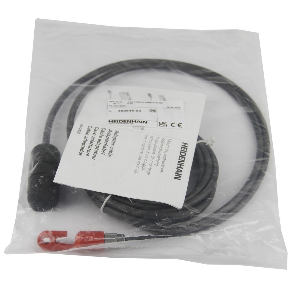 One Brand New HEIDENHAIN LS187 Encoder Cable 360645-03