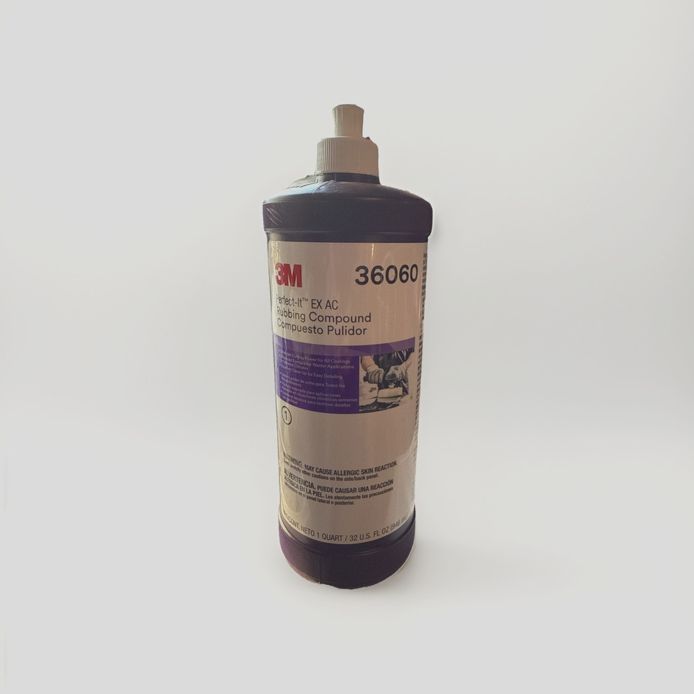 3M 36060 Perfect-It EX AC Rubbing Compound Quart