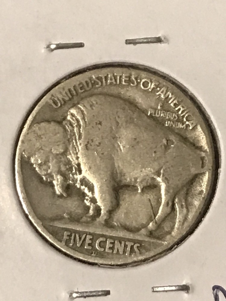 1918-D Buffalo nickel G