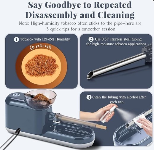 Motorized Cigarette Rolling Machine