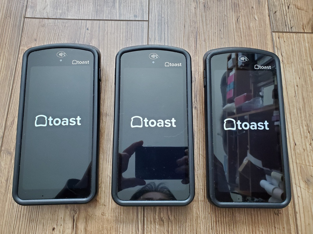 Three(3) Toast Flex POS Go 2 Handheld Tablet Mobile Computer Device - TG200
