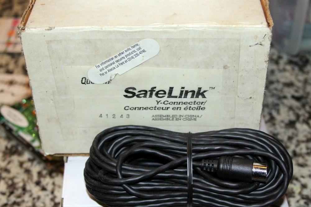 QUORUM SAFELINK Y-CONNECTOR - NEW IN BOX