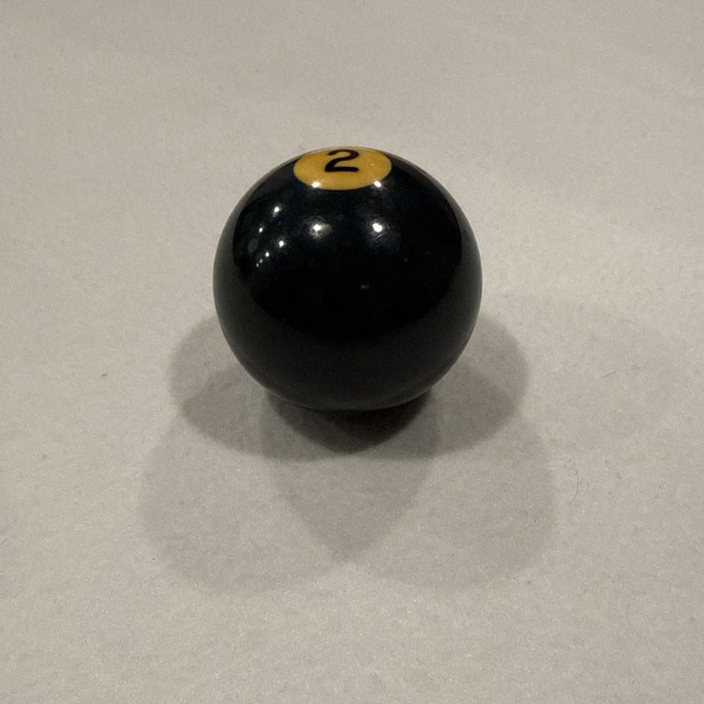 Solid Blue #2 Replacement Japer Billiard Pool Ball Regulation Size Dark Blue