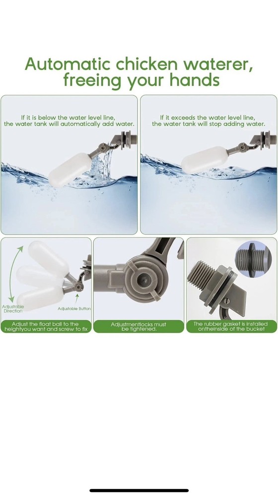 Automatic Chicken Waterer Large Chicken Waterer System