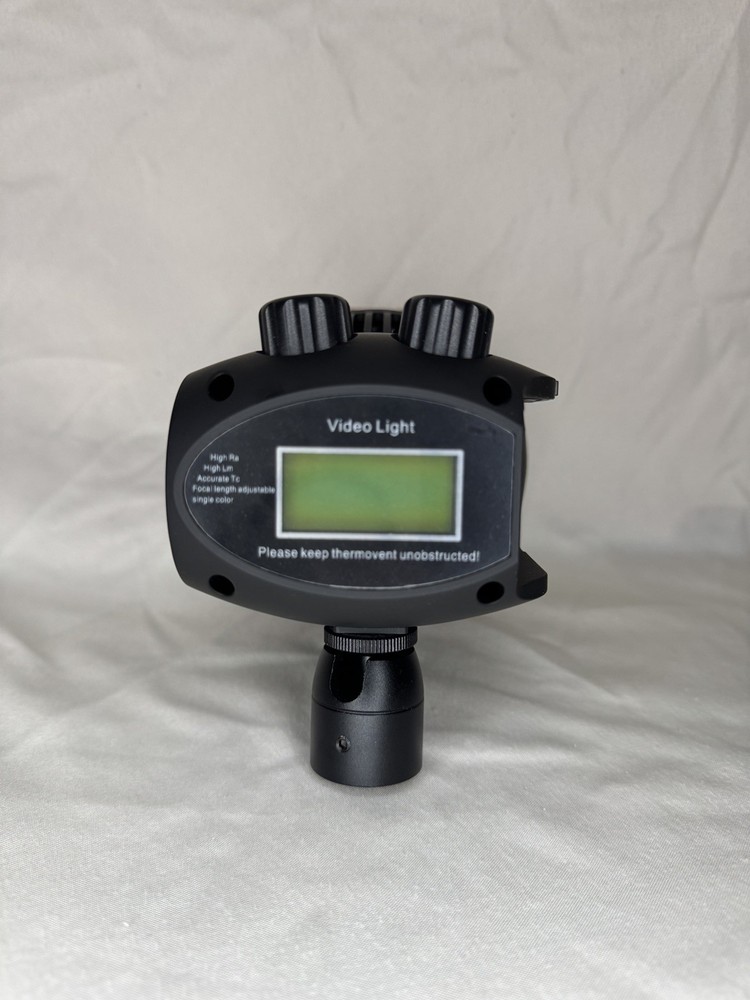 WellMaking 40w AC/DC 5600K Daylight Balanced LCD Screen Portable Light